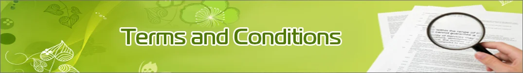Terms and Conditions for Flowers Delivery Bulgaria